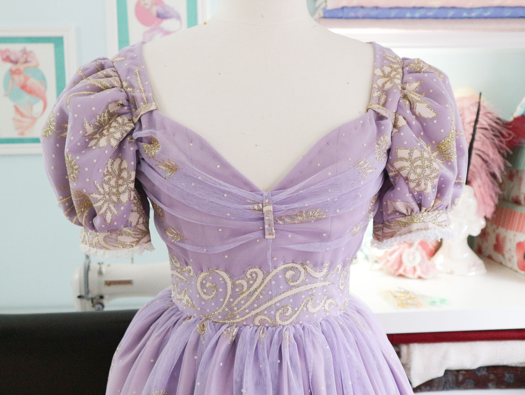 Making a Rapunzel Inspired 1820's Dress ...
